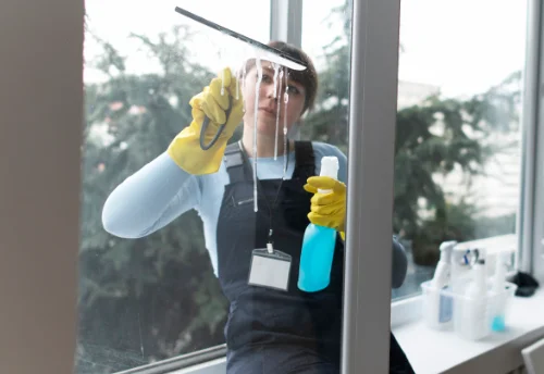 Nettoyage de vitres intérieures et extérieures à Saint-Gaultier